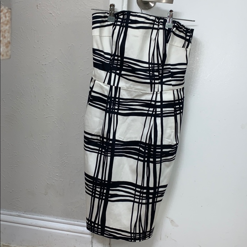 Brand new black and white cocktail dress